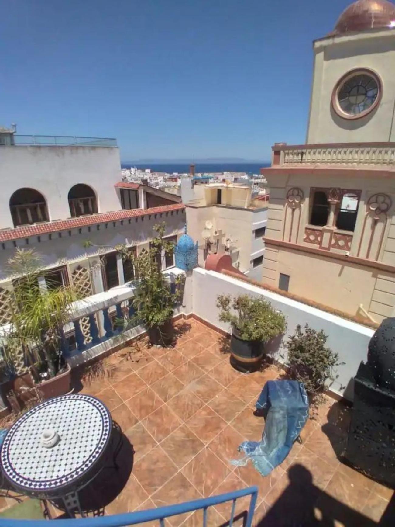 Tangier Medina Roof Top Apartment With Ocean Views Экстерьер фото