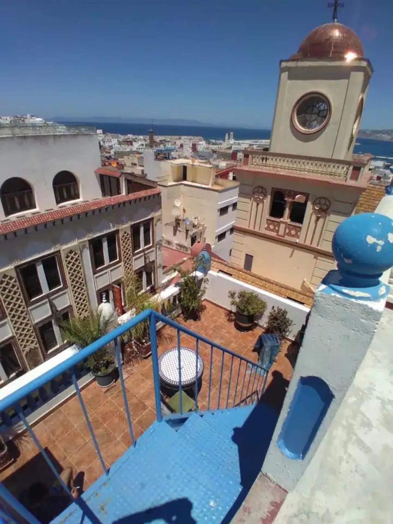 Tangier Medina Roof Top Apartment With Ocean Views Экстерьер фото